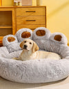 Soft Long Plush Cat kennel dog kennel winter warm pet bed Cat Bed Cat Mat Animals Sleeping Sofa