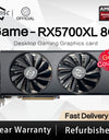 SHELI 51RISC RX5700 8GB Graphics Card GPU GDDR6 256-bit 7nm video card Support Desktop CPU placa de video rx5700xt