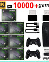 4K 10000 Games for PS1/GBA Games Video Game Stick Video Game Console 64GB Retro Games 2.4G Double Wireless Controller Game Stick