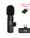 K9 Wireless Lavalier Microphone Studio Gaming for Type-C PC Computer Professional Mic Live Broadcast Mobile Phone K8 M21