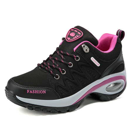 Brand Luxury Womens Sneakers Casual Breathable Tennis Shoes for Women Fashion Lace Up Platform Trainers Women's Hiking Shoes